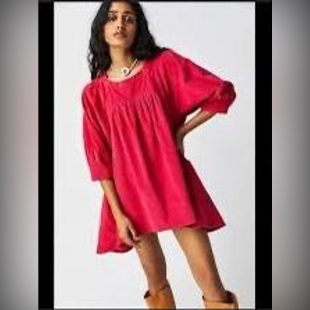 Free People Pink Mini Dress